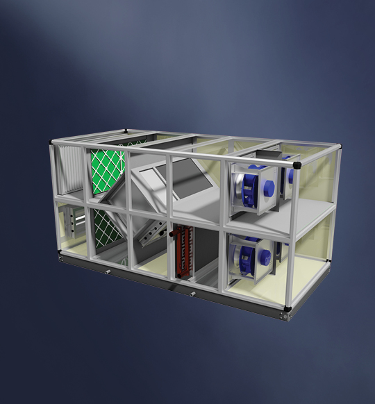Temperzone Clever MXR Air Handling Units 1 Temperzone Clever MXR Air Handling Units - TZ-TEMPERZONECLEVERMXRAIRHANDLINGUNIT front view | NZ Depot