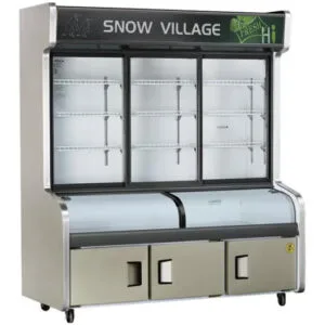 Buy Triple Door With Three Temperature Display Cabinet for Restaurant HY-1800W Online - Commercial Freezers - 1 - NZ Depot Delivery
