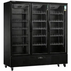 Buy Triple Glass Door Display Fridge LC-1500FX（Black） Online - Commercial Fridges - 1 - NZ Depot Delivery