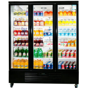 Buy Triple Glass Door Display Fridge LC-1800FX（Black） Online - Commercial Fridges - 2 - NZ Depot Delivery