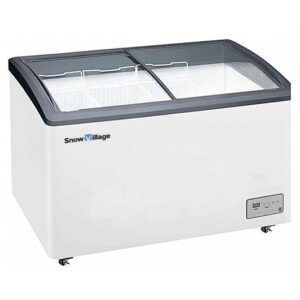 Buy Two Sliding Glass Lids Dual Temperature Chest Freezer SD/SC-328YH Online - Commercial Freezers - 1 - NZ Depot Delivery