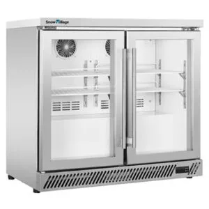 Buy Under Bench Stainless Steel Double Door Bar Cooler BT-900FS/F Online - Commercial Fridges - 1 - NZ Depot Delivery