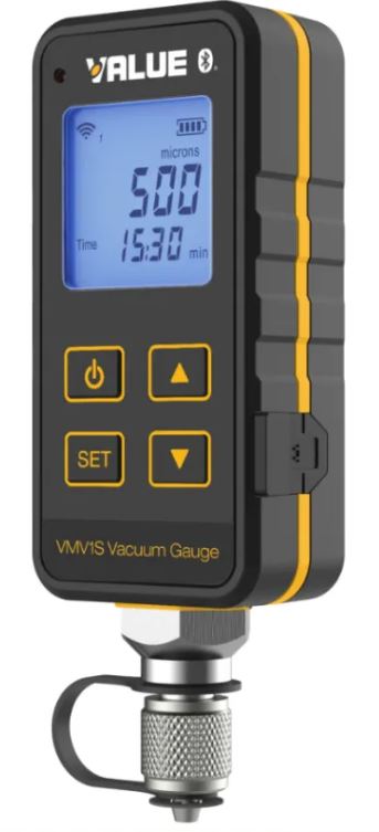 Value – Digital Vacuum Gauge Vmv1S VMV1S | Vacuum Gauges 1 Buy Value – Digital Vacuum Gauge Vmv1S VMV1S Front View