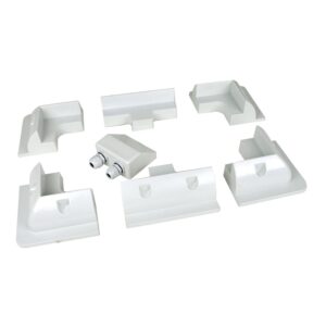 7-Piece Drill-Free Solar Panel - MOUNT7 front view | NZ Depot