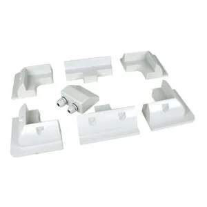 7-Piece Drill-Free Solar Panel - MOUNT7 front view | NZ Depot