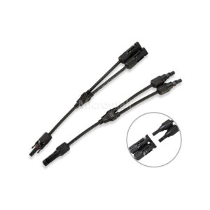 MC4 Y Branch Connectors - SL-MC4-Y2 front view | NZ Depot