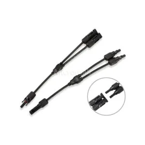 MC4 Y Branch Connectors - SL-MC4-Y2 front view | NZ Depot