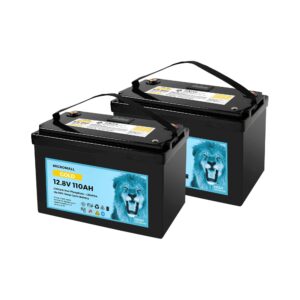 12V 100Ah 110Ah Lithium Battery - BTL-12V110G-2 front view | NZ Depot