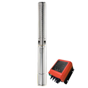 4” Solar Submersible Pump - PUMP2200W front view | NZ Depot