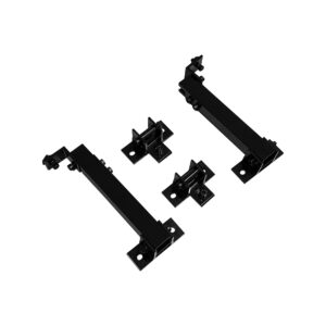 Black Anodized Aluminum Adjustable - RAIL-1015 front view | NZ Depot