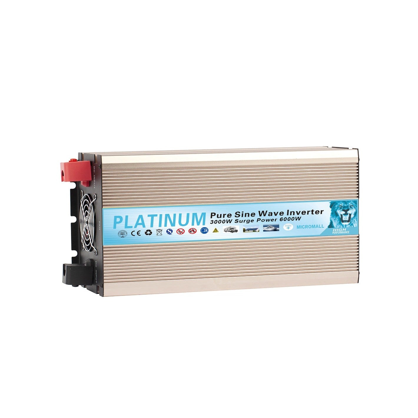 48V 3000W Peak 6000W Off-Grid Pure Sine Wave Inverter REP3000 1 48V 3000W Peak 6000W - REP-48V3000W front view | NZ Depot