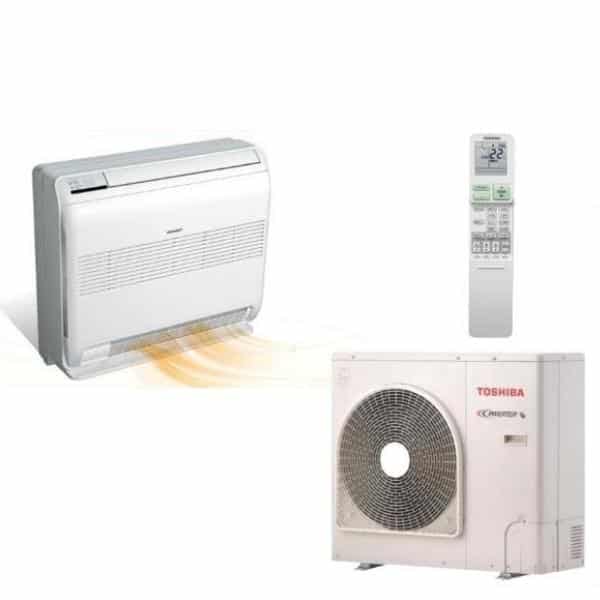 Toshiba 5kW Haori U2FVG18 Heat Pump Air Conditioner - Complete Set (Indoor + Outdoor) 1 Toshiba 5kW Haori - U2FVG18 front view | NZ Depot