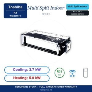 Toshiba RAS-M13U2DVG-E - RAS-M13U2DVG-E side profile | NZ Depot