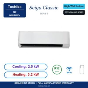 Toshiba RAS-10E2KVG-A - RAS-10E2KVG-A side profile | NZ Depot