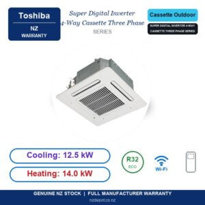 Toshiba RAV-GP1401AT8P-A - RAV-GP1401AT8P-A side profile | NZ Depot