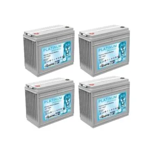 48V 170Ah Golf Cart - PAC-BTG-12V170-4 front view | NZ Depot