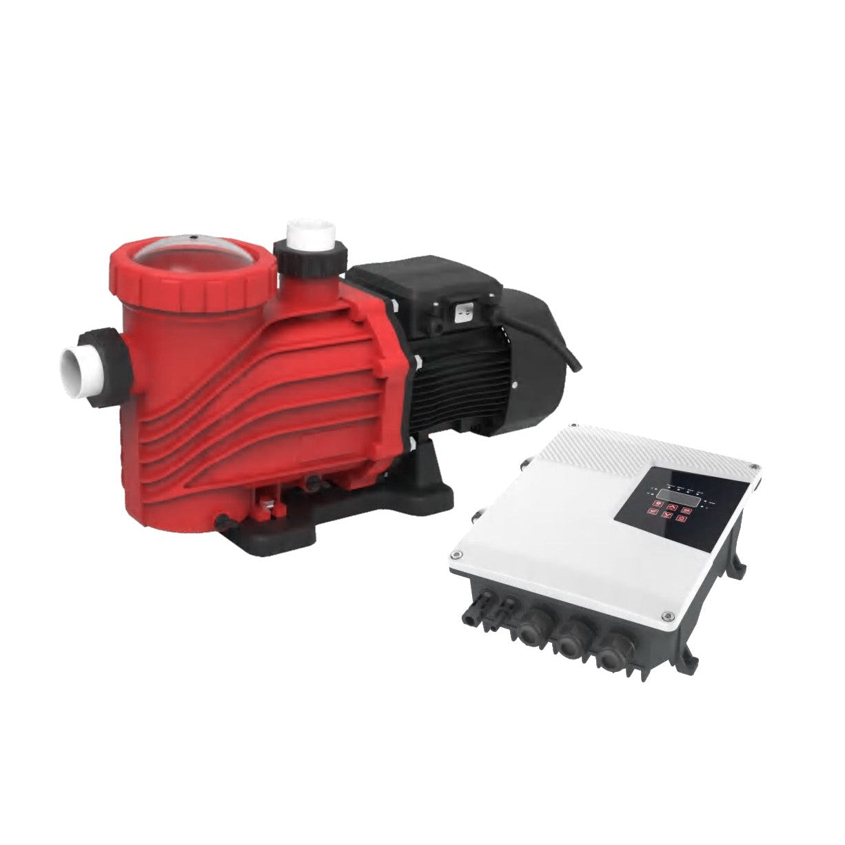 Latest Upgrade 1200W Solar Pump with MPPT Controller 1 Latest Upgrade 1200W Solar Pump - PUMP-1200W front view | NZ Depot