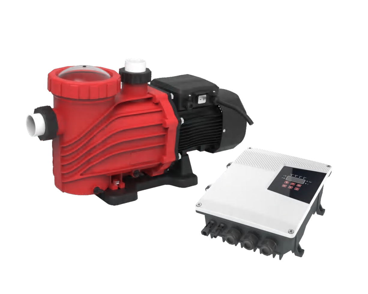 Latest Upgrade 2200W Solar Pump with MPPT Controller 1 Latest Upgrade 2200W Solar - PUMP-2200W front view | NZ Depot