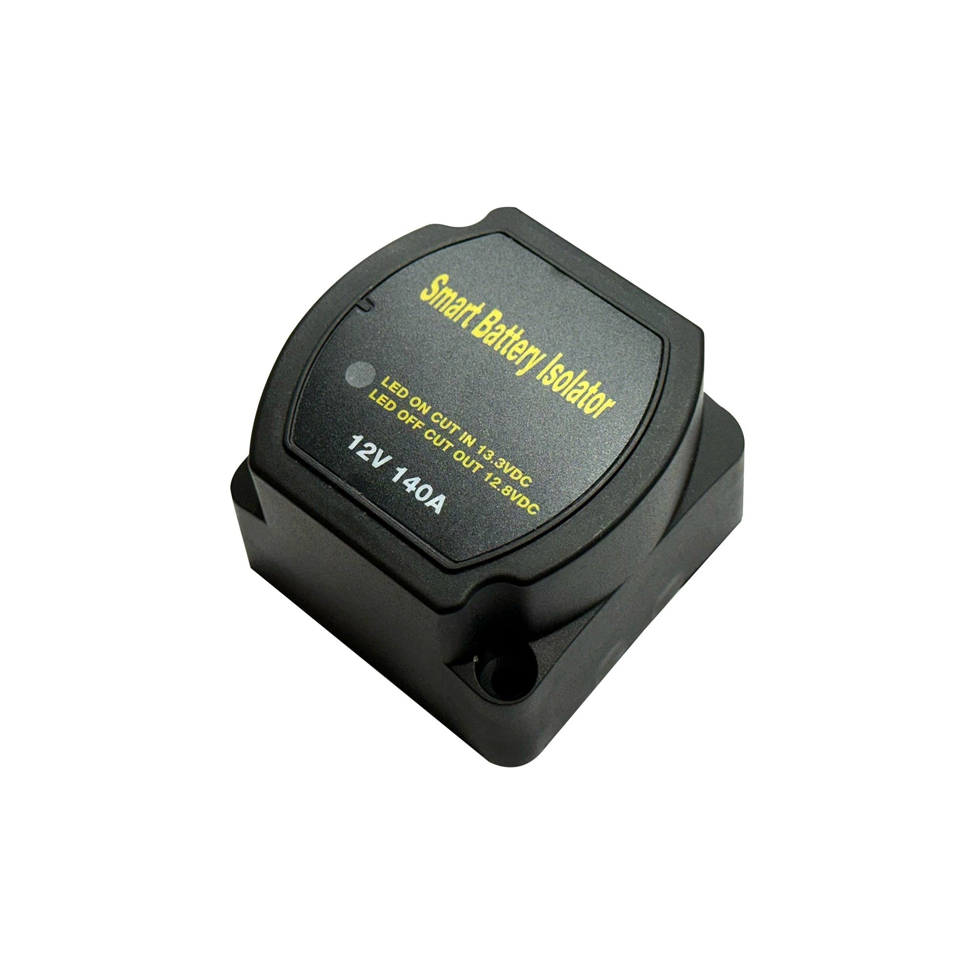 Smart Charge Relay Dual Battery Isolator 12V 140A 1 Smart Charge Relay Dual - AC-ISOLATOR front view | NZ Depot
