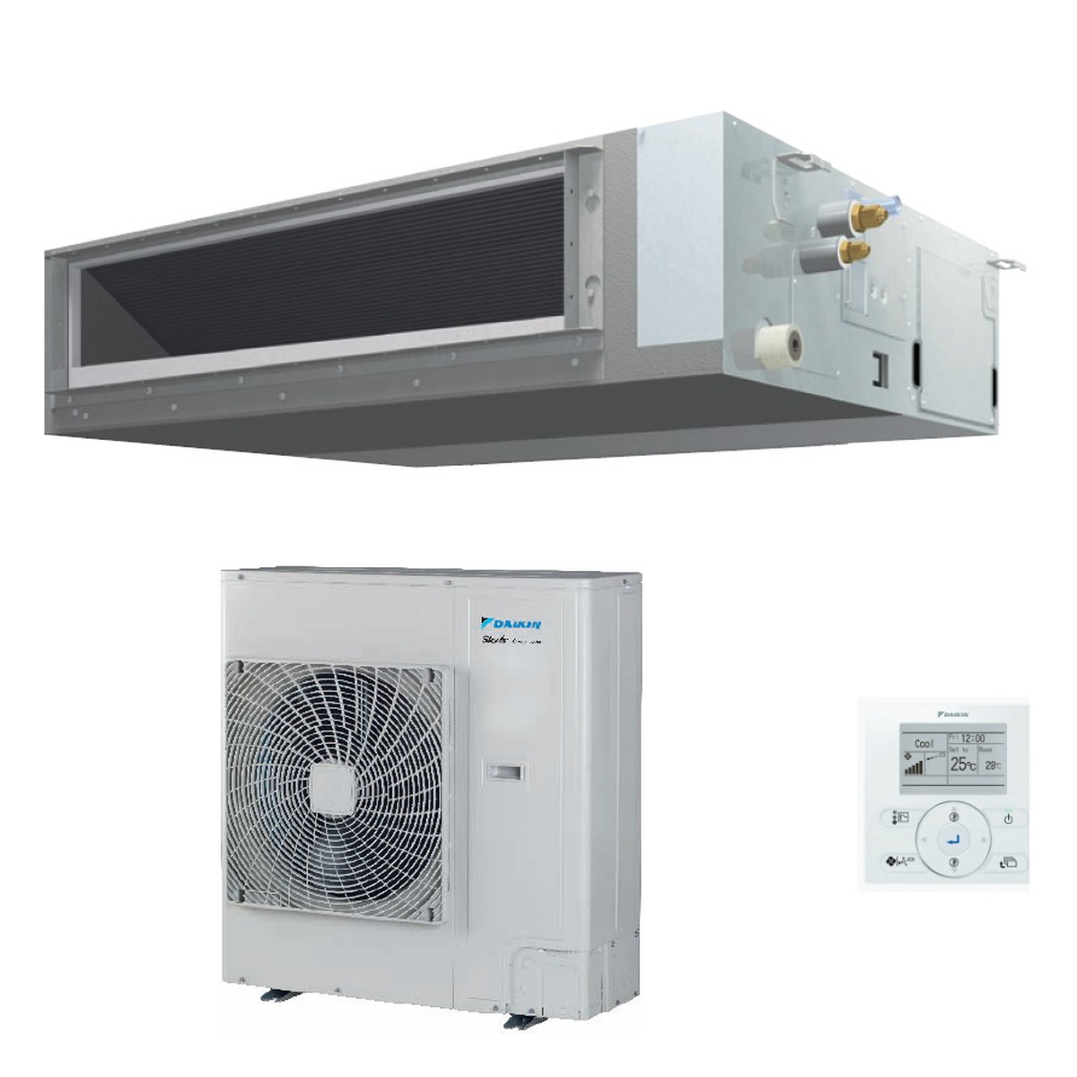 Daikin PREM. SLIM LINE DUCTED (1PH) R32 14kW Slim Duct Complete System - FBA140B-VFV-NZ 1 Daikin PREM. SLIM LINE DUCTED (1PH) R32 14kW Slim Duct Complete System - FBA140B-VFV-NZ