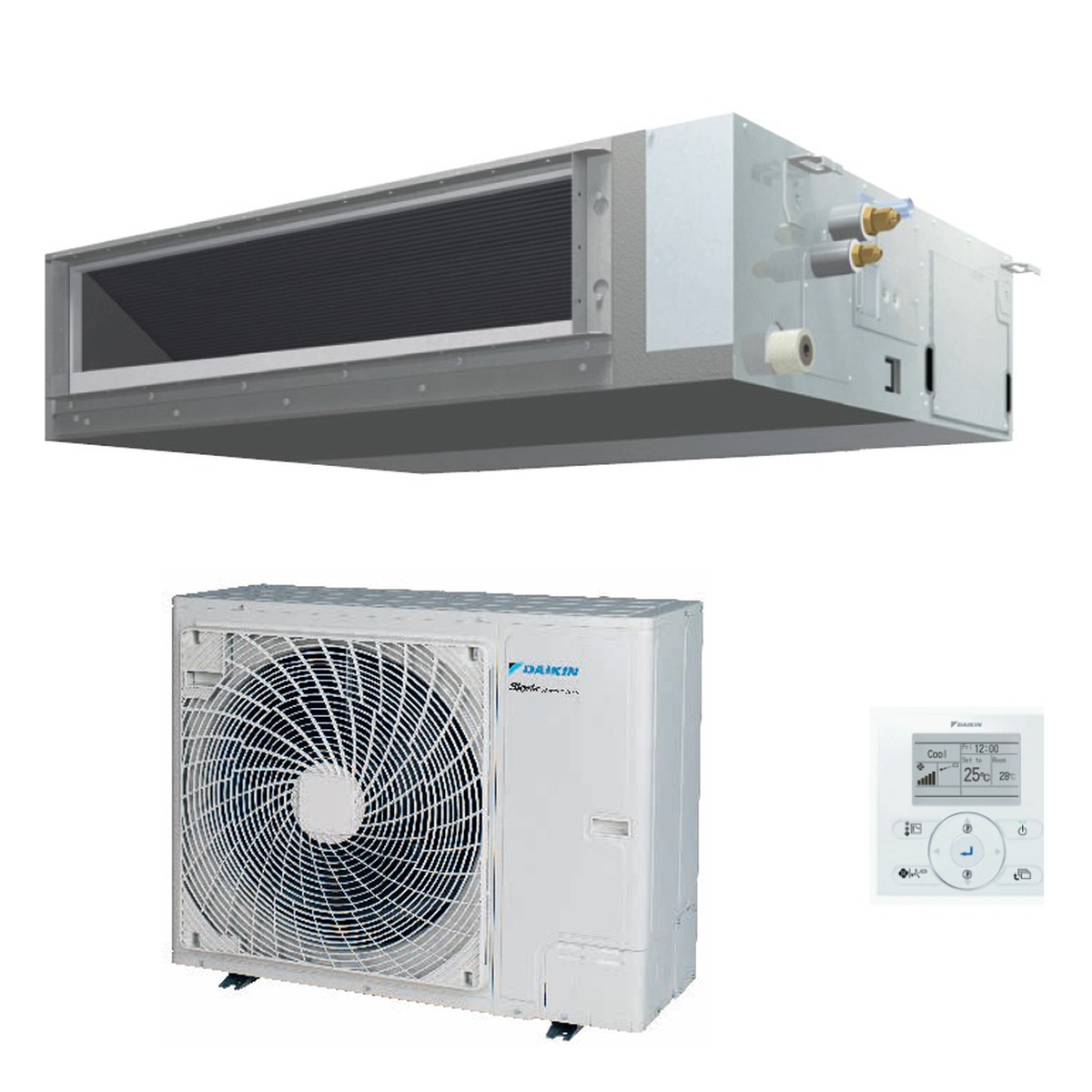 Daikin PREM. SLIM LINE DUCTED (1PH) R32 6kW Slim Duct Complete System - FBA60BA-VCV-NZ 1 Daikin PREM. SLIM LINE DUCTED (1PH) R32 6kW Slim Duct Complete System - FBA60BA-VCV-NZ