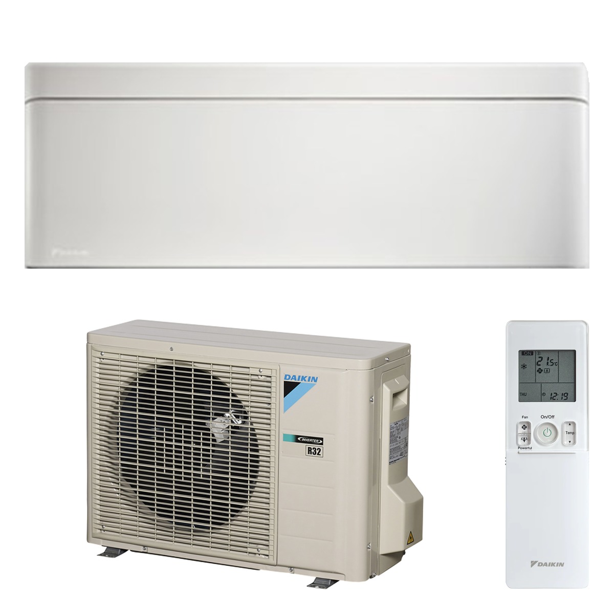 Daikin ZENA VOGUE - WHITE 5kW Wall Mounted Complete System - FTXJ50T-W-NZ 1 Daikin ZENA VOGUE - WHITE 5kW Wall Mounted Complete System - FTXJ50T-W-NZ