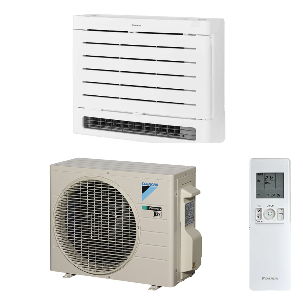 Daikin AURA 6kW Floor Console Complete System - FVXM60Y-NZ 1 Daikin AURA 6kW Floor Console Complete System - FVXM60Y-NZ