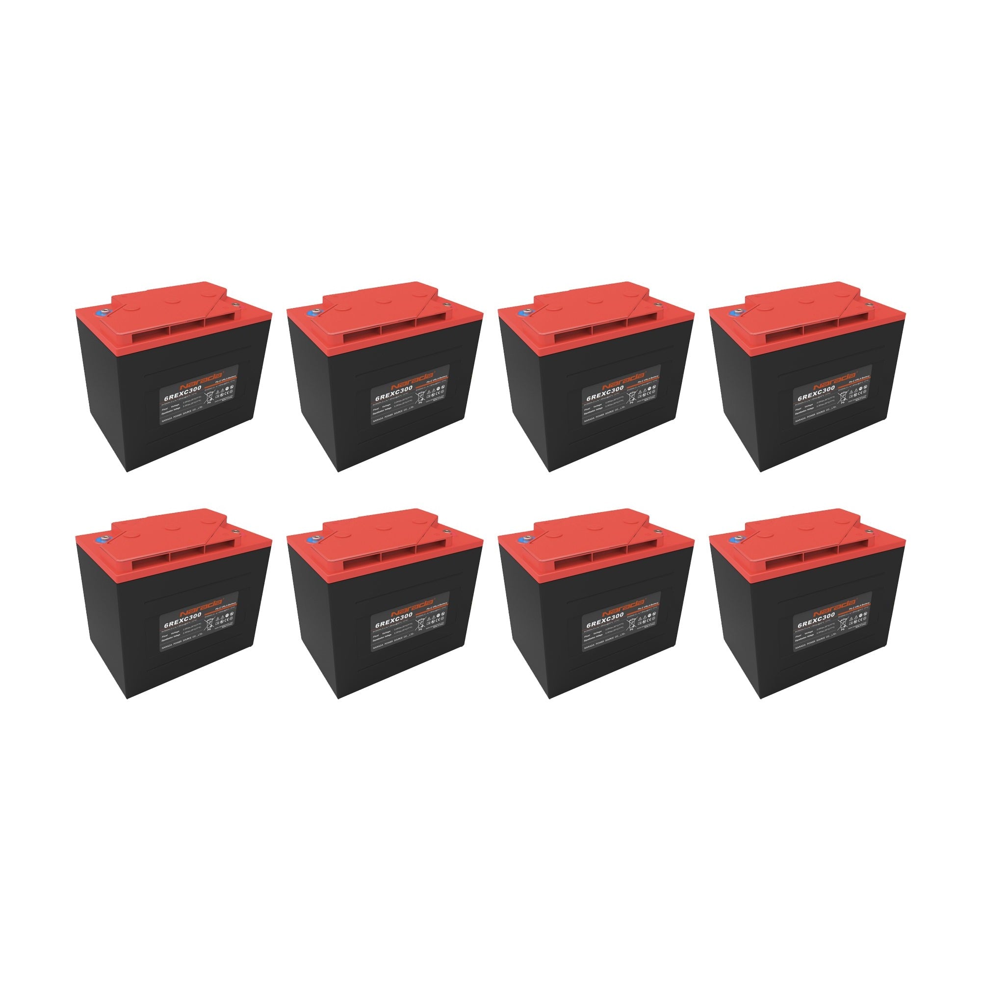 Narada 48V 300Ah Ultra Lead Carbon Deep Cycle Solar Battery 1 Narada 48V 300Ah Ultra - PAC-BTN-6V300-8 front view | NZ Depot