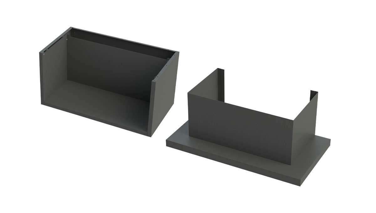 Rinnai R2362GL - F-standing Cabinet Base GL Blk 1 Rinnai R2362GL - F-standing Cabinet Base GL Blk | NZ Depot