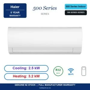 Haier AS25PFHRA - AS25PFHRA side profile | NZ Depot