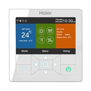 Haier HW-SA201ABK - (YR-E17A) Simple Wired Controller, Touchscreen, 15m cable (Indoor Unit Only)
