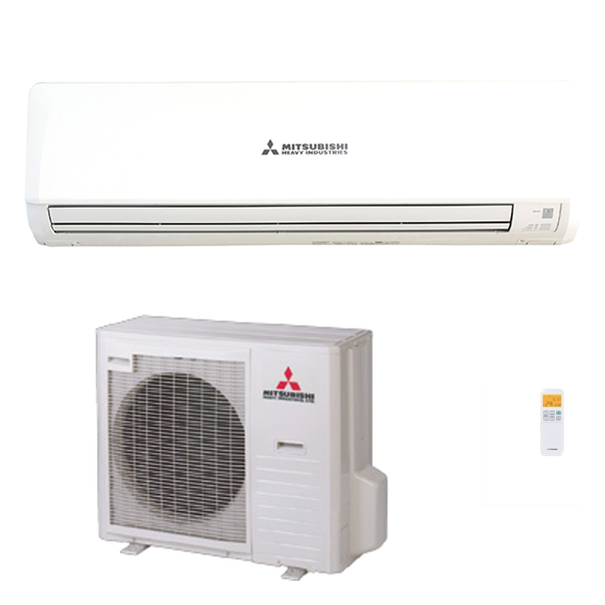 Mitsubishi Heavy Industries 8kW BRONTE Built-in Wi-Fi Air Conditioner Heat Pump - Complete Set (Indoor + Outdoor) 1 Mitsubishi Heavy Industries 8kW BRONTE Built-in Wi-Fi Air Conditioner Heat Pump - Complete Set (Indoor + Outdoor)