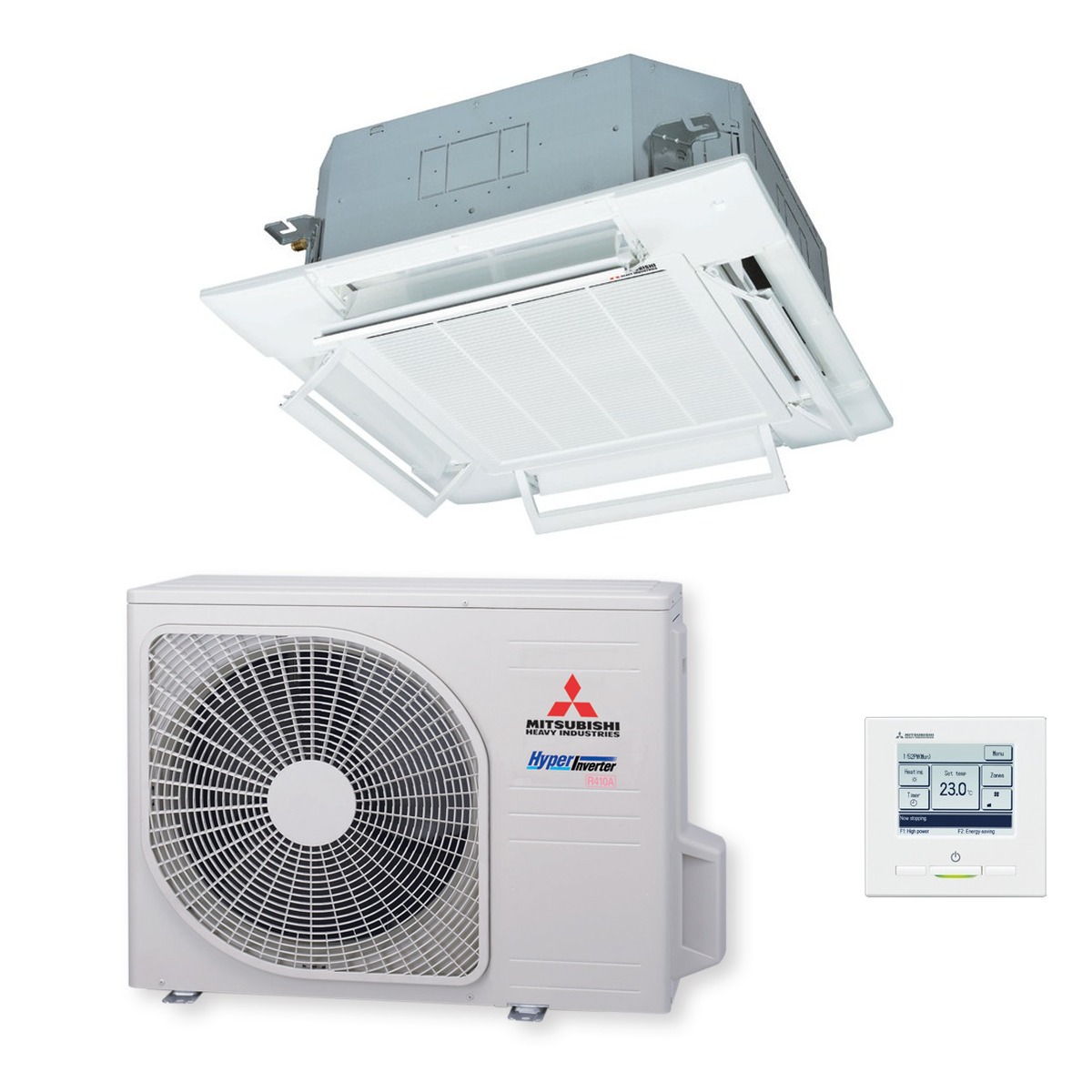 Mitsubishi Heavy Industries 5kW FDTC Three Phase Air Conditioner Heat Pump - Complete Set (Indoor + Outdoor) 1 Mitsubishi Heavy Industries 5kW FDTC Three Phase Air Conditioner Heat Pump - Complete Set (Indoor + Outdoor)
