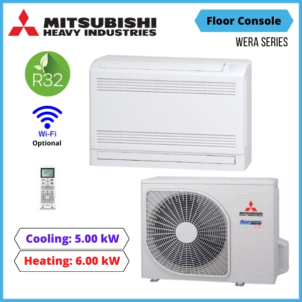 Mitsubishi Heavy Industries SRF50ZSX-W - WERA SRF Floor Standing Reverse Cycle (Indoor Unit Only) 1 Mitsubishi Heavy Industries SRF50ZSX-W - WERA SRF Floor Standing Reverse Cycle (Indoor Unit Only)