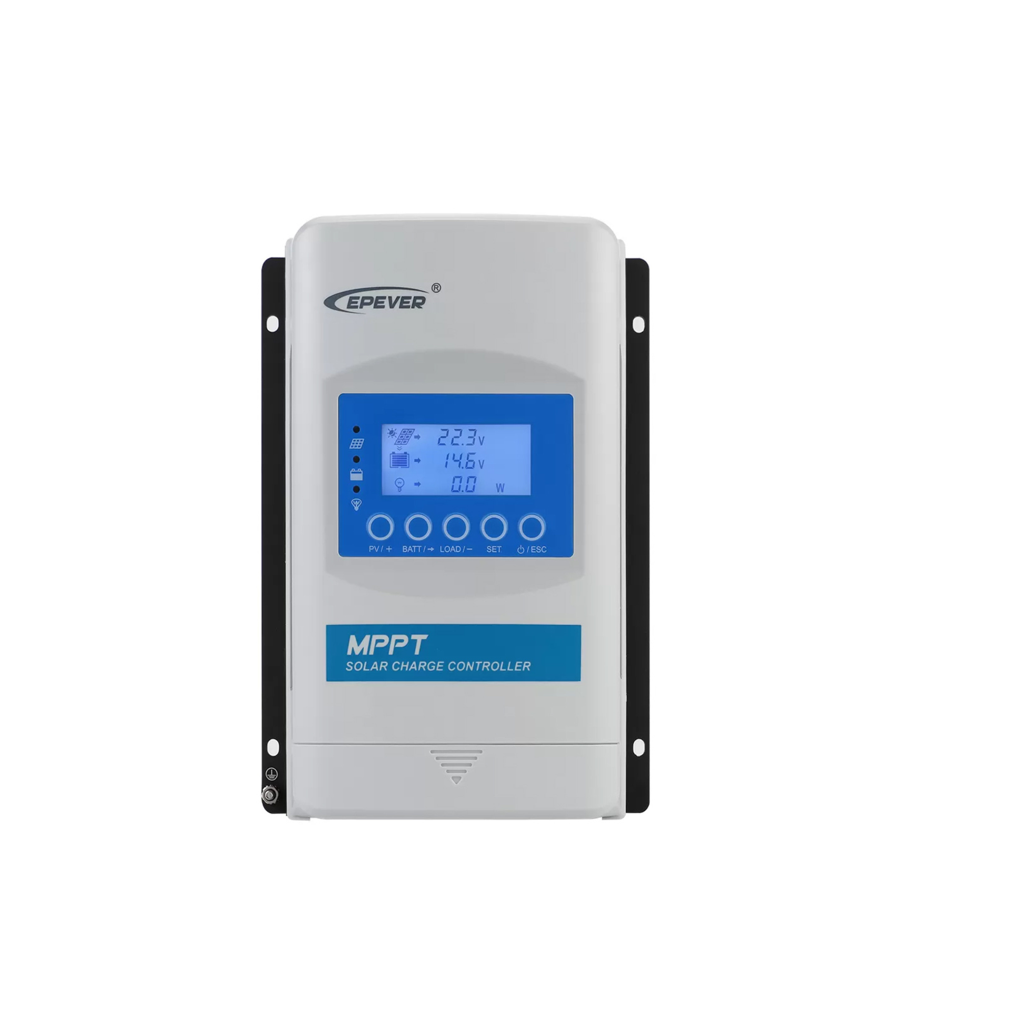 EPEVER 40A MPPT Charge Controller XTRA4415N 150V - 12/24/36/48V Compatible 1 EPEVER 40A MPPT Charge - XTRA4415N-XDS2 front view | NZ Depot