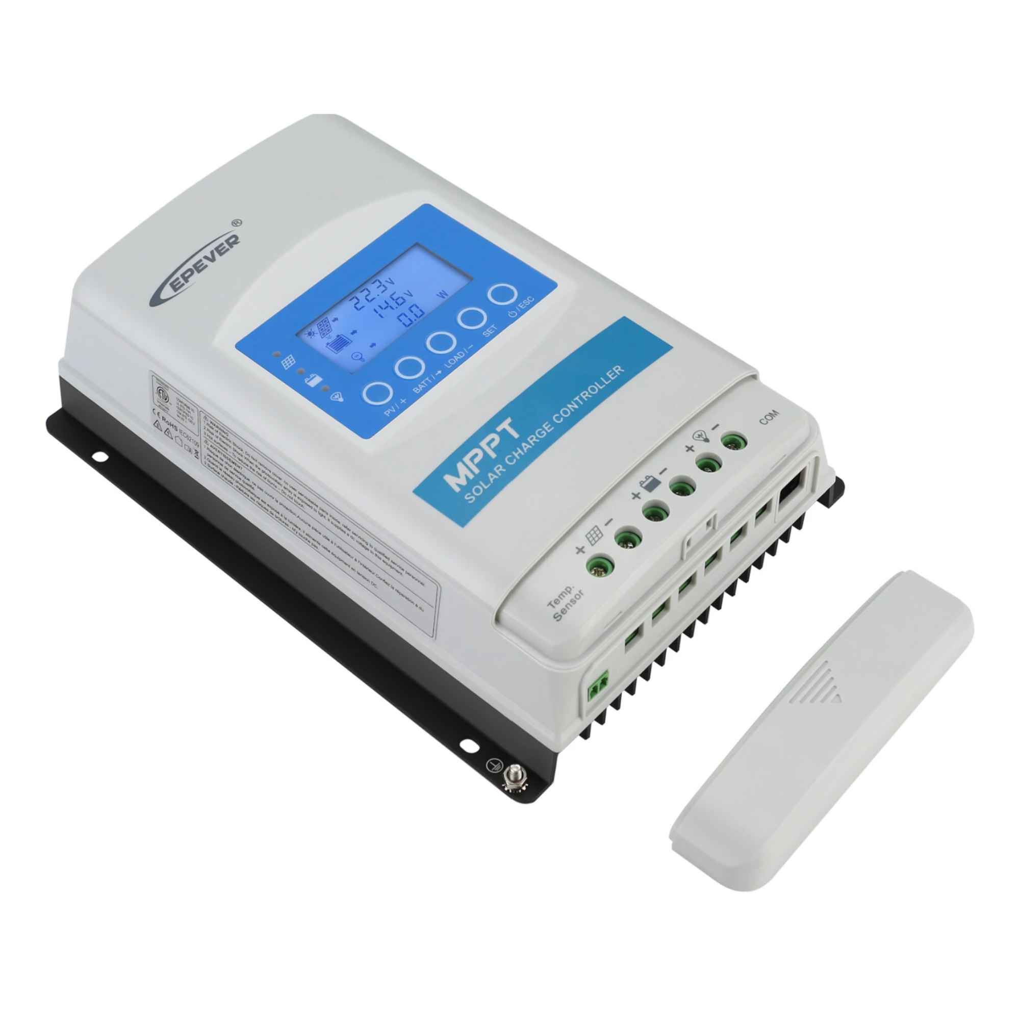Epever XTRA2210N 20A Solar Charge Controller 12V 24V 1 Epever XTRA2210N 20A Solar - XTRA2210N front view | NZ Depot