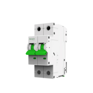 PROJOY DC Miniature Circuit Breaker PEBS-H-63 - PEBS-H-63 25A 2P 500V front view | NZ Depot