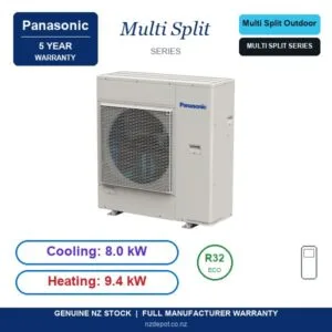 Panasonic CU-4Z80VBR - Multi Split 8kW Outdoor (Outdoor Unit Only) - NZ Depot