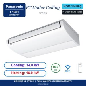Panasonic 14kW PT Under Ceiling Compact Three Phase S-1014PT3E - S-1014PT3E-U-140PZH3R8-SET side profile | NZ Depot
