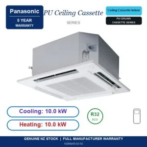 Panasonic S-1014PU3E - PU Ceiling Cassette 10kW Ceiling Cassette (Indoor Unit Only) - NZ Depot