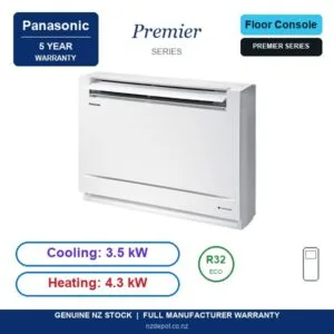 Panasonic 3.5kW Premier Series - CS-Z35UFRAW-CU-Z35UBRA-SET side profile | NZ Depot