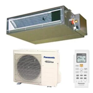 Panasonic 5kW UD Slim Ducted - CS-Z50UD3RAW-CU-Z50UBRA-SET front view | NZ Depot