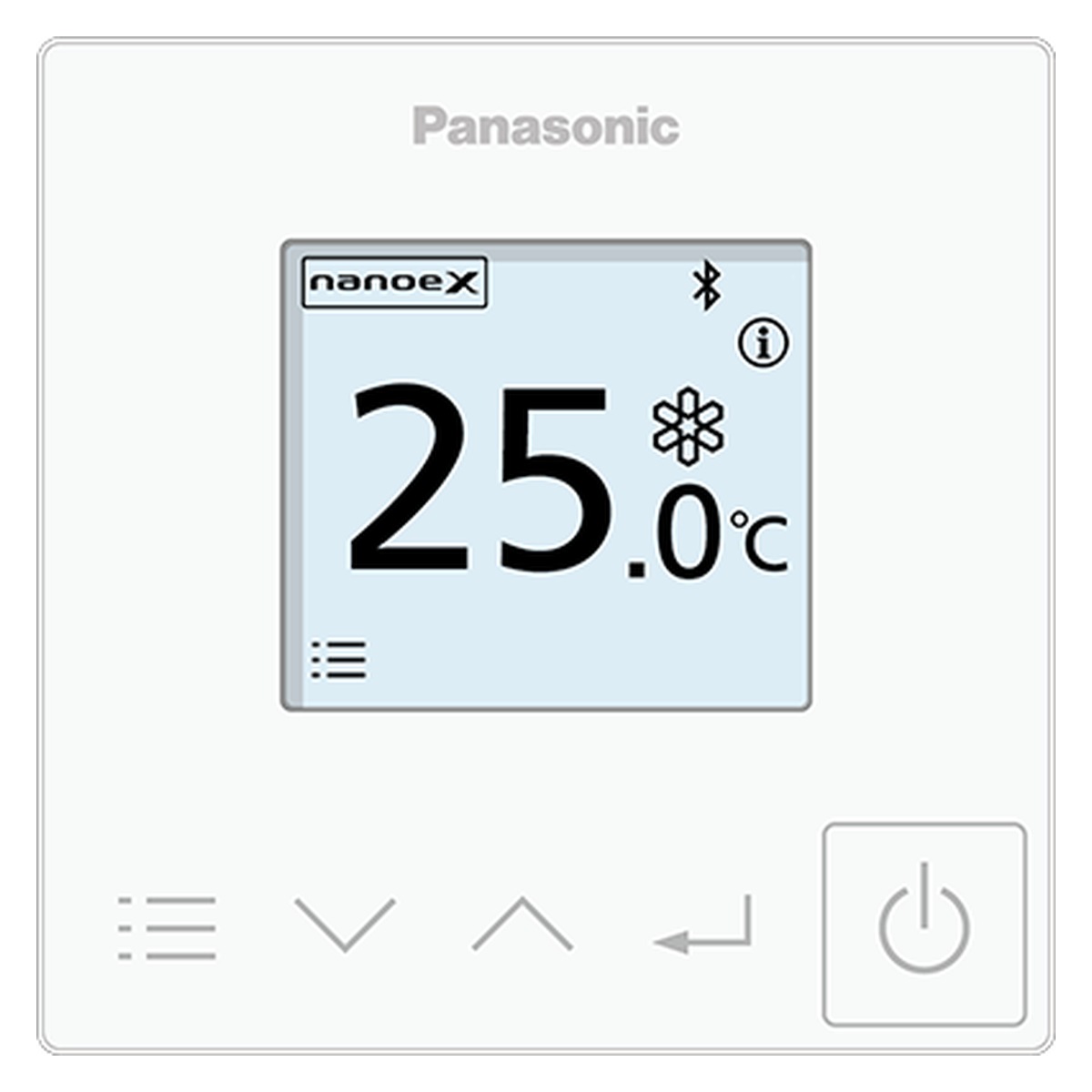 Panasonic CZ-RTC6WBL - Simple Wall Controller with Bluetooth 1 Panasonic CZ-RTC6WBL | NZ Depot