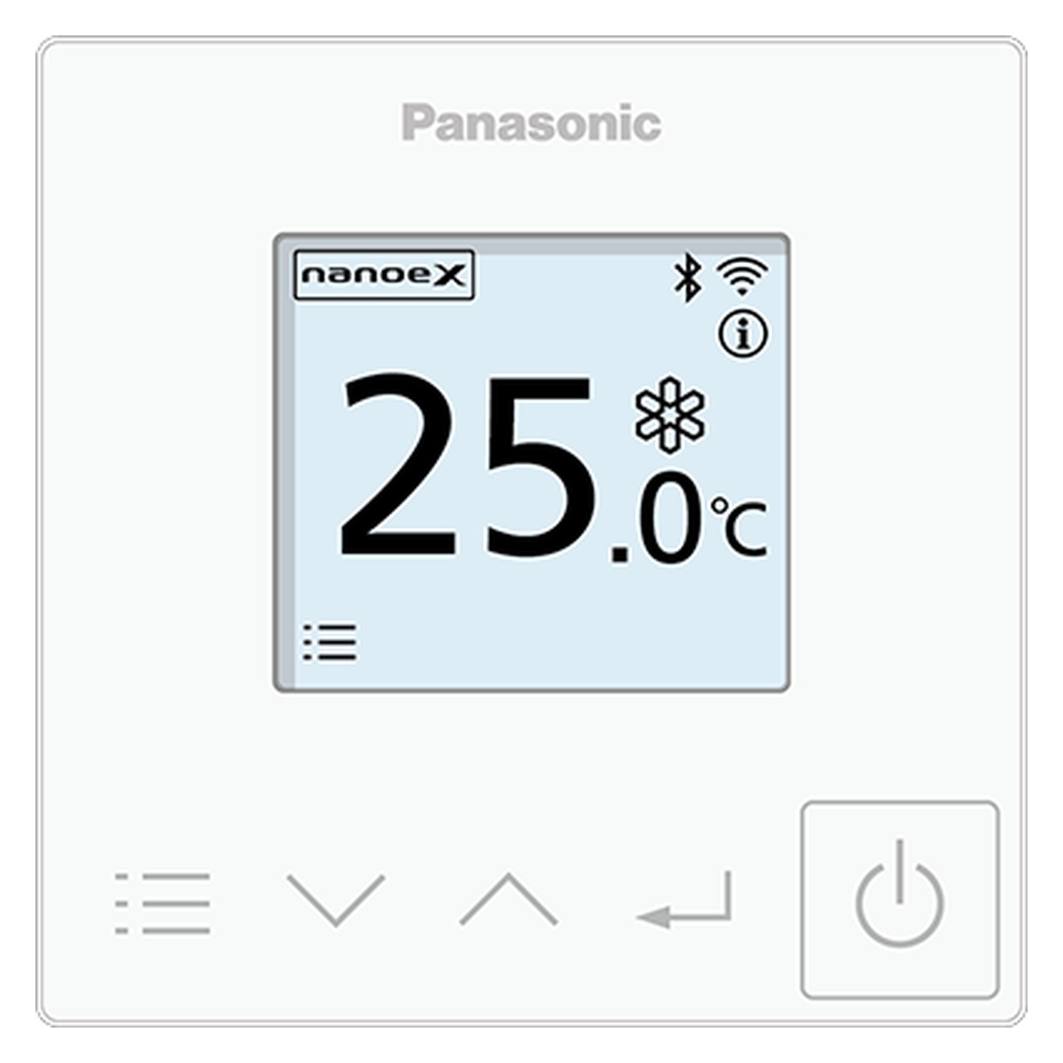 Panasonic CZ-RTC6BLW/CZ-RTC6WBLW2 - Simple Wall Controller with Bluetooth and WiFi 1 Panasonic CZ-RTC6BLW/CZ-RTC6WBLW2 | NZ Depot