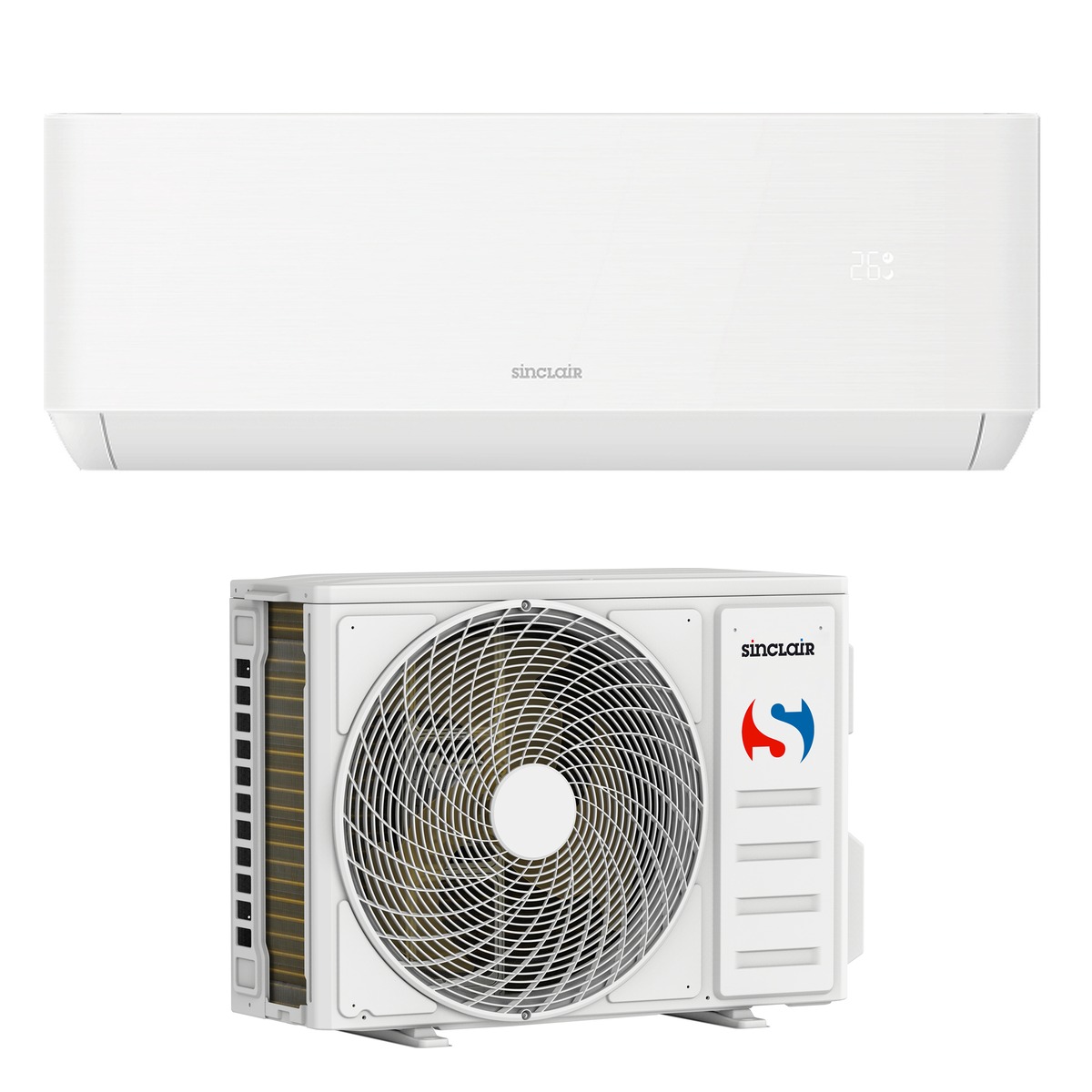 Sinclair 8.2kW Vision Series Air Conditioner Heat Pump - Complete Set (Indoor + Outdoor) 1 Sinclair 8.2kW Vision Series Air Conditioner Heat Pump - Complete Set (Indoor + Outdoor) - NZ Depot