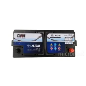 Premium 12V 105Ah 950CCA - AGM-105AH side profile | NZ Depot