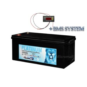 Solar Battery 280Ah 100hr - BTG-12V280 side profile | NZ Depot