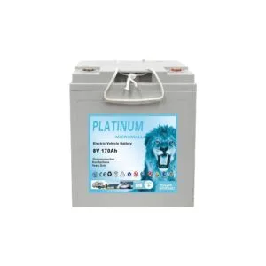 8V 170Ah Golf Cart - PAC-BTG-8V170-6 side profile | NZ Depot