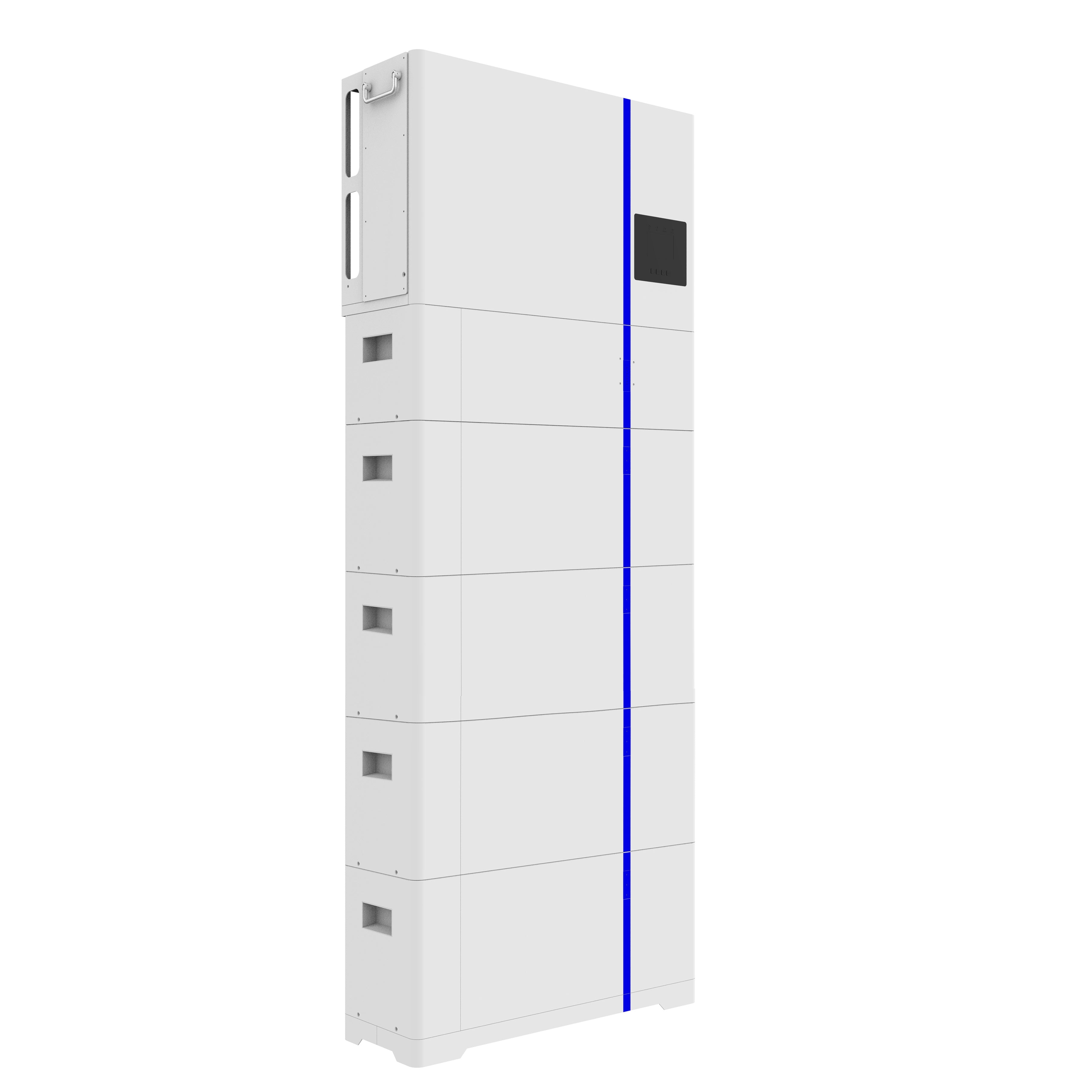 Deye 10kW 20kWh Three Phase All-in-One Residential Energy Storage System (side profile) Deye 10kW 20kWh Three - AI-W5.1-10P3-B4 side profile | NZ Depot