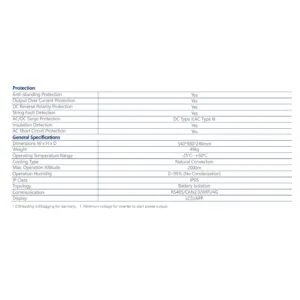 KSTAR All-In-One 3 Phase - KS-3-10K2B side profile | NZ Depot